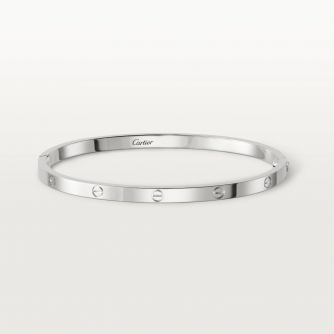 Cartier LOVE bracelet, small model White gold