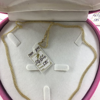 Ոսկյա կանացի, տղամարդու, մանկական շղթա - 6.8 - կոդ 150-824 voskya kanaci, txamardu, mankakan shxta - 6.8